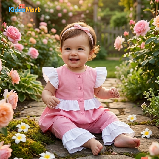 Premium Cotton Baby Frock – Soft, Stylish & Comfortable Kids Outfit
