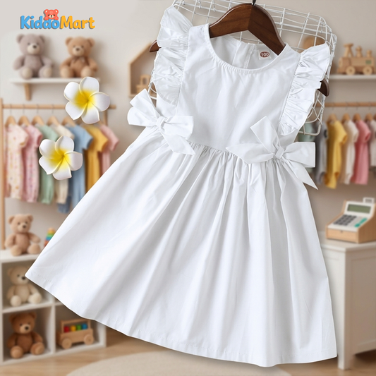 Baby girl frock - breathable soft cotton fabric | Kiddo Mart |