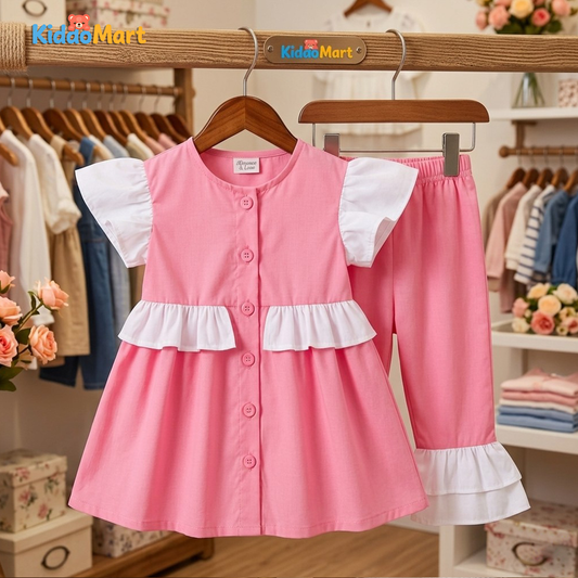 Premium Cotton Baby Frock – Soft, Stylish & Comfortable Kids Outfit