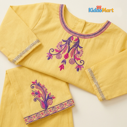 Ultra Soft Baby Cotton Suit – Breathable Kids Daily Wear Outfit | Kiddo Mart